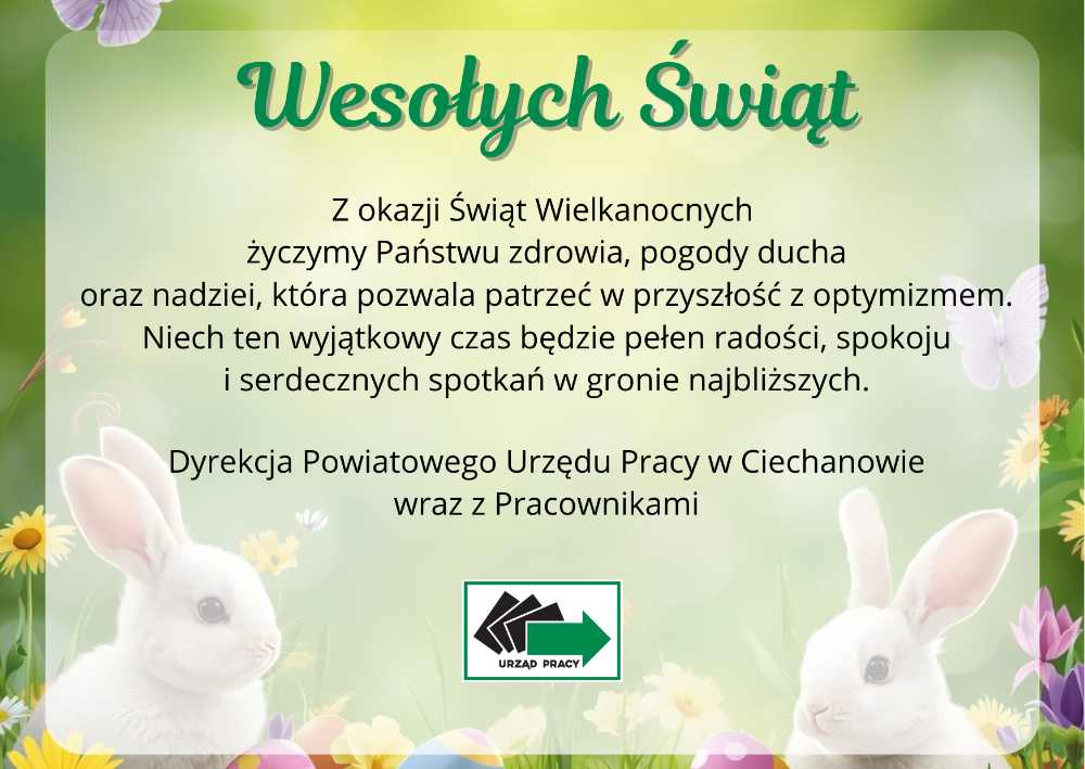 Tapeta Wielkanoc PUP Ciechanów 2026