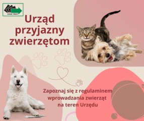 Obrazek dla: Jesteśmy Urzędem przyjaznym zwierzętom